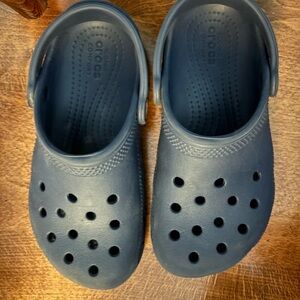 CROCS Kids Dark Blue Water Shoes